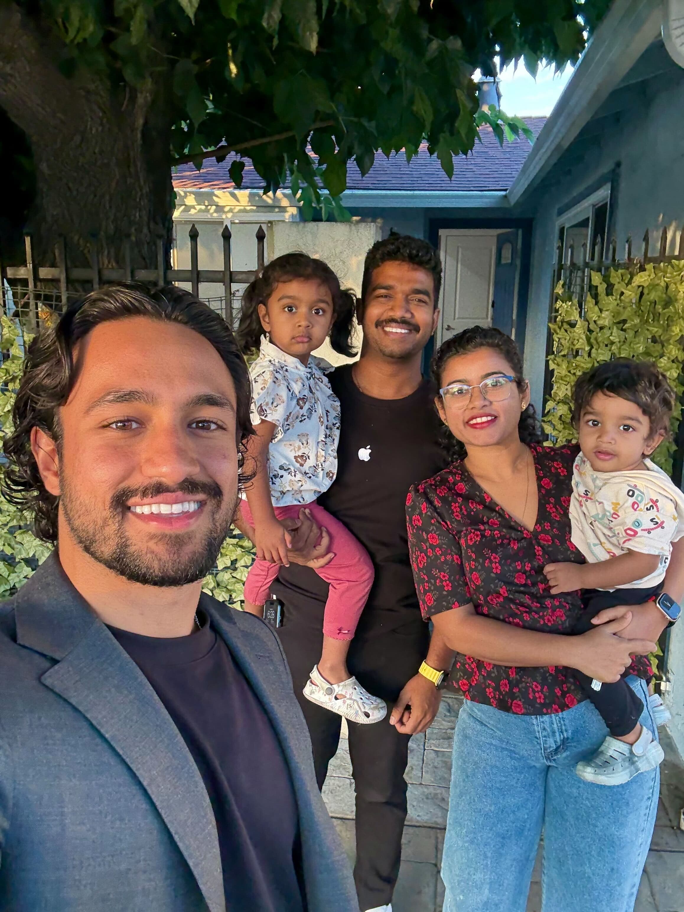 The Krishnan family